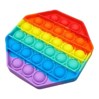 Popit Fidget Colorido Sensorial Brinquedo Anti Estresse
