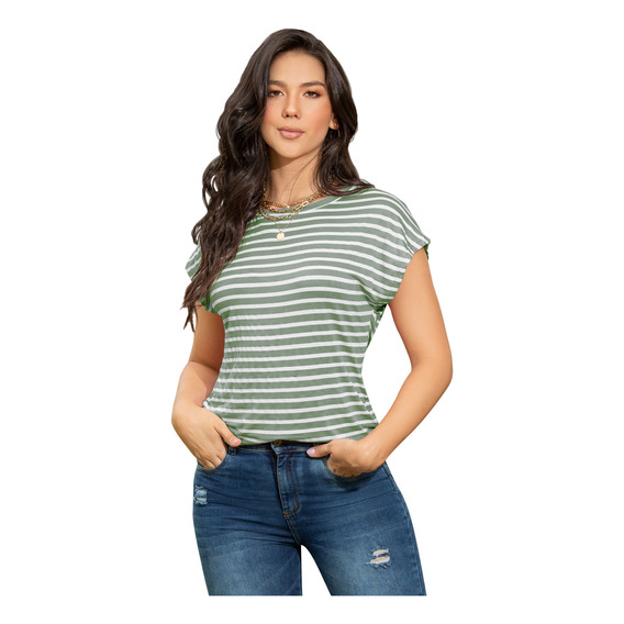 Camiseta Mujer Verde Atypical 79465