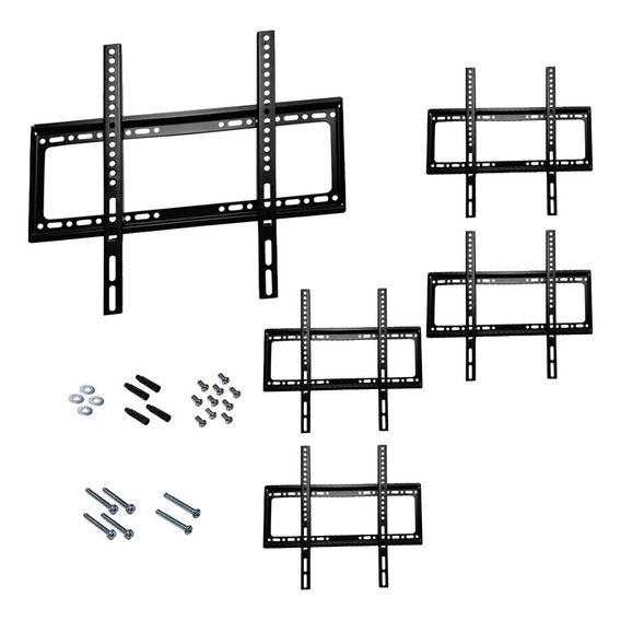 Monitor Pantalla Soporte Tv Pared 26 A 63 Pulgadas 5pzs 25kg