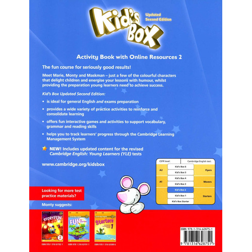 Kid's Box 2 Activity Book With Online Resources Updated 2nd