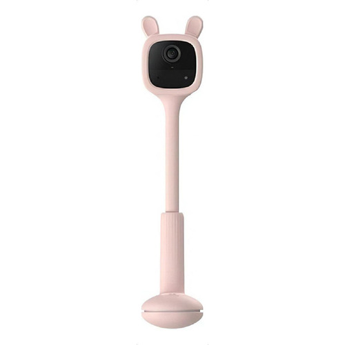 Camara Seguridad Wifi Full Hd Nocturna Monitor Bebe Pcreg Color Rosa Pálido