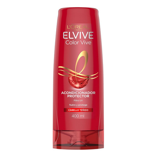 Acondicionador Pelo Teñido Color Vive Elvive L'Oréal 400ml