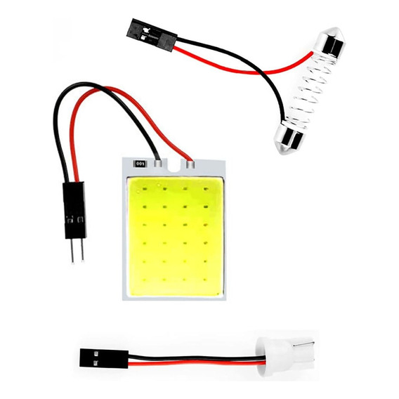 Placa 24 48 Led 5050 Luz Interior De Techo Para Auto C5w Cob