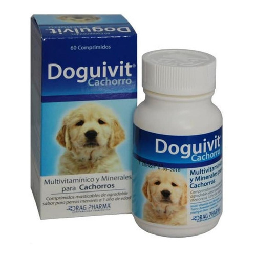 Doguivit Cachorro Suplemento Multivitamínico 60 comprimidos Dragpharma
