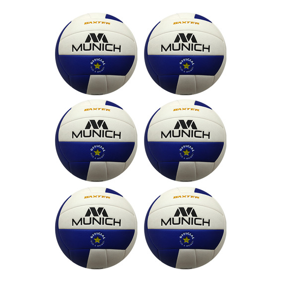 Pelota Voley Munich Baxter Profesional Soft Touch Laminadax6