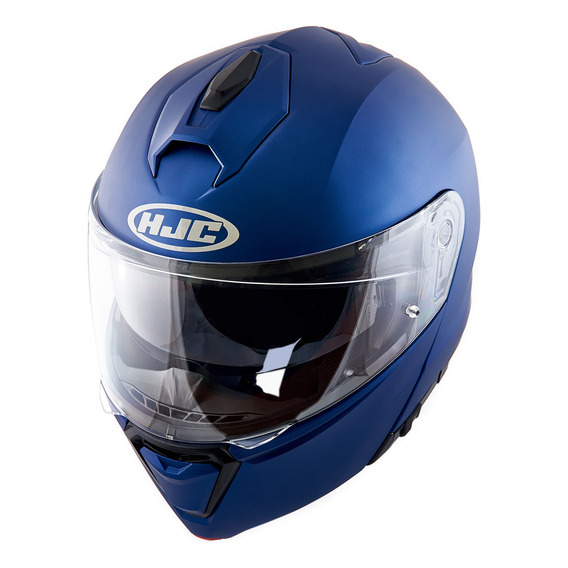 Casco Moto Hjc Rebatible I90 Solido Semi F Metallic Hjc