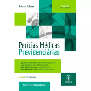 Perícias Médicas Previdenciárias - 3a. Ed - 2022 -