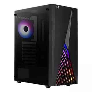 Case Aerocool Delta Mid Tower Negro 2x Usb2.0- Usb 3.0/ 1 Hd