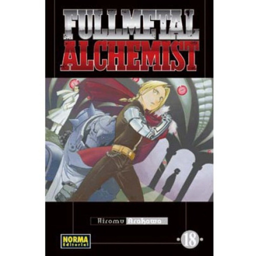 Fullmetal Alchemist No. 18, De Hiromu Arakawa. Editorial Norma Comics, Tapa Blanda En Español, 2008