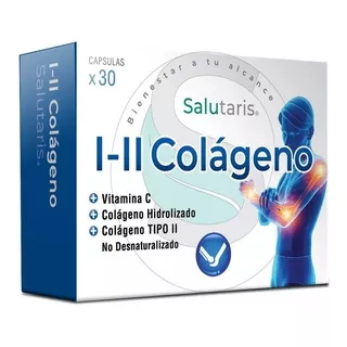 Colágeno Salutaris Hidrolizado + Vitamina C + Colageno Tipo Il Sabor Neutro