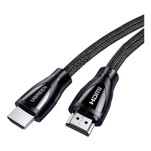 Cable de vídeo Ugreen Hdmi 2.1 macho/macho, 8 k60 Hz, 1 m, negro