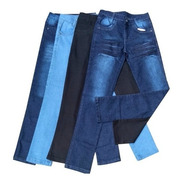 Kit 3 Calças Masculina Adulto Jeans Slim Moda Promoção