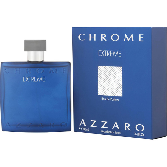 Perfume Azzaro Chrome Extreme Eau De Parfum Para Hombre, 100