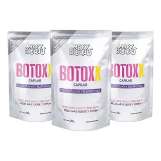 Doypack Botoxx Capilar Rejuvenecedor X250g 3 Unidades