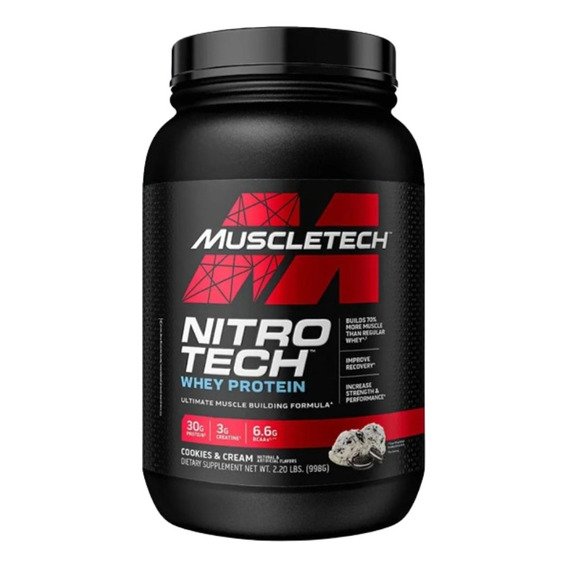 Proteína Nitrotech Performance Series Cookies&creme 2lb 