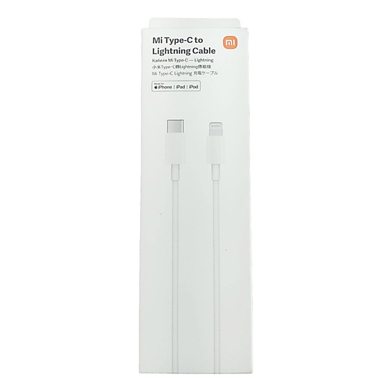 Cable Xiaomi Lightning Tipo C iPhone iPad iPod Original