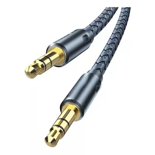 Cable Audio Auxiliar 3.5mm Conector Chapa Oro 24k 200cm