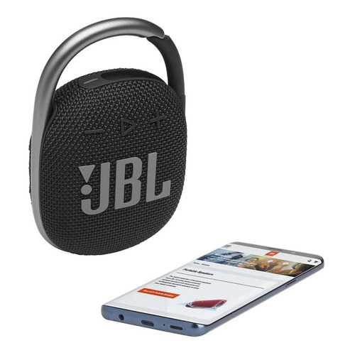 P Parlante Jbl Clip 4 Bluetooth Ip67 Waterproof - Negro