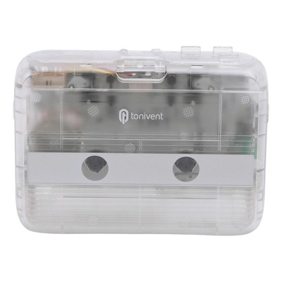 De Tonivent Reproductor Cassette Portátil Bt Estéreo Auto Re