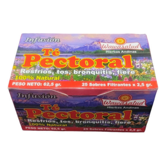 Té Pectoral Hierba 25 Saquitos 30g