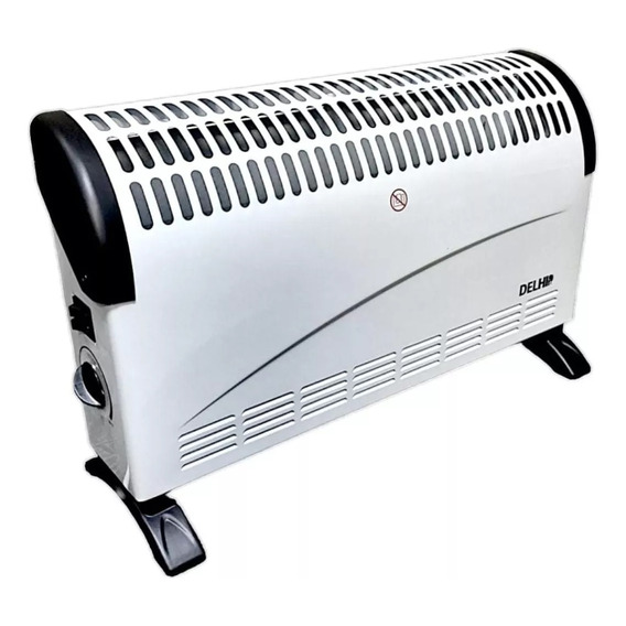 Convector Electrico Delhi 3posiciones Termostato Placa 2000w