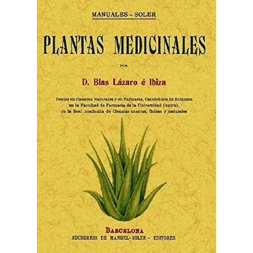 Plantas Medicinales - Lazaro / Ibiza - Maxtor