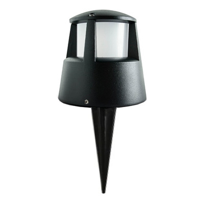 Farol Iluminador Exterior Jabalina Cuerpo Aluminio Piso Del