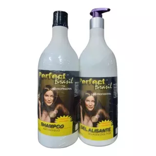 Escova Progressiva Perfect   Brasil 1  Lt + Shampoo   1  Lt