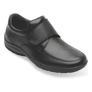 Zapato Escolar Infantil Piel Negro