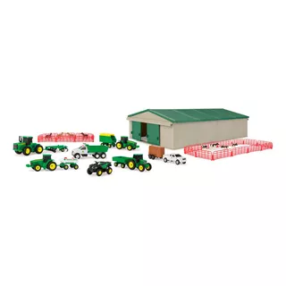 Playset Tomy - John Deere Farm Toy With 70 Pieces (46276ap)