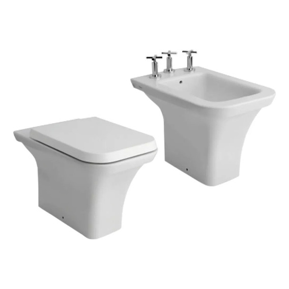 Inodoro Milena Corto Ferrum Bidet Tapa Asiento