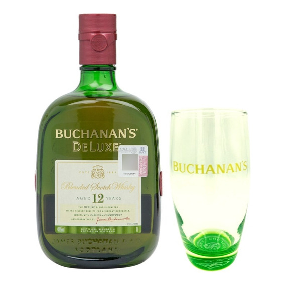 Buchanans 12 1l Y Vaso Jaibol