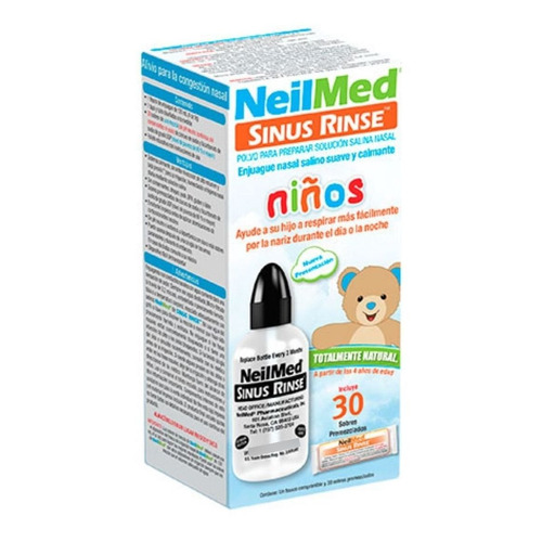 Kit De Inicio Neilmed Sinus Rinse Niños 30pz Color N/a