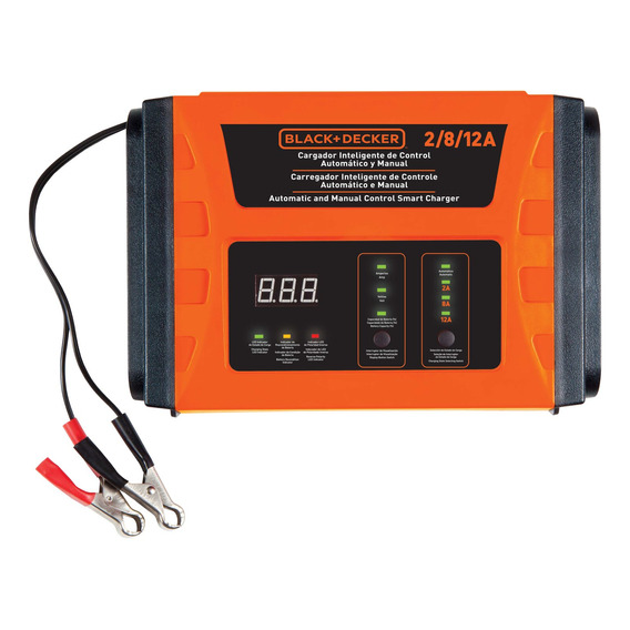 Cargador Batería Inteligente Black+decker 12v 12amp Bc12 Fs