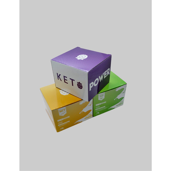 Keto Power -cetosis + Electrolitos + Paquete 3 Cajas + Termo