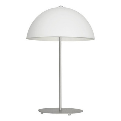 Lampara De Mesa Velador Campana Blanco Apto E27 5350/a Bl Fz