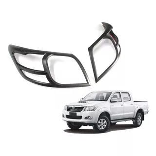 Biseles Delanteros Toyota Hilux Vigo 2012-2015 Negro Matte