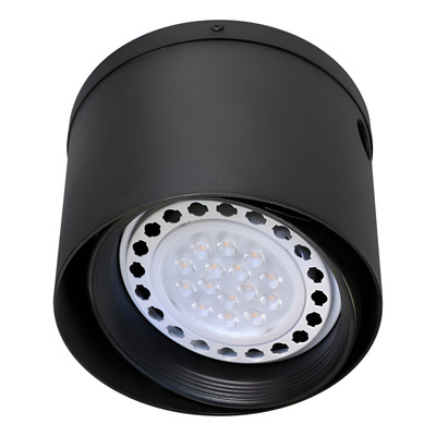 Spot Embutir Hormigon Movil Losa Housing Apto Led Ar111 Negro