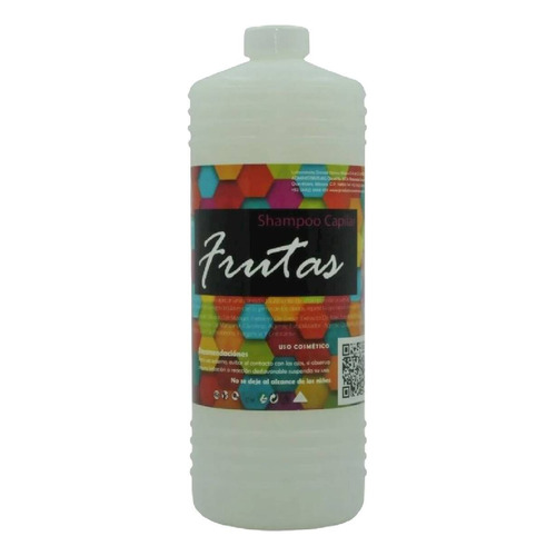  Shampoo Capilar de Coctel de Frutas Cabello Hidratado Productos Mart México (1 Litro)