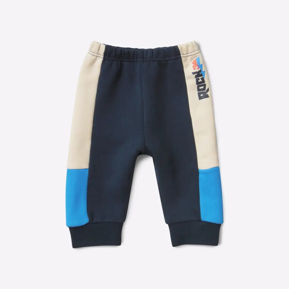 Pantalón Bebe Nene Con Puño Marca Grisino Frisado 