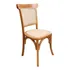 Silla Sophie Madera Rattan Esterilla Comedor Living Lcm Estructura de la silla Beige
