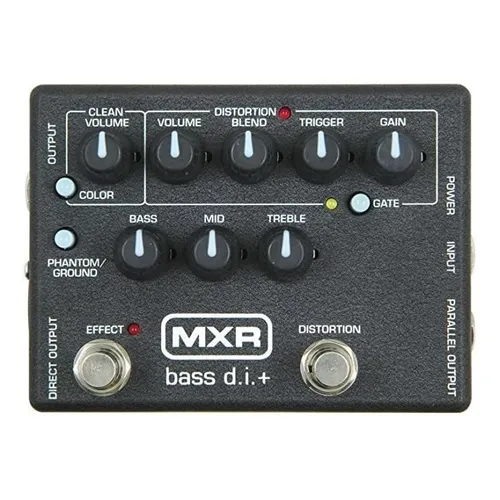 【高価値】 Pedal de grátis Frete | preto M80 D.I.+ Bass MXR efeito ベース