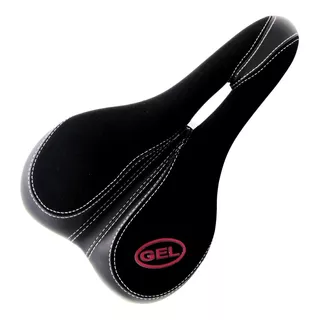 Asiento Cómodo De Bicicleta Con Cojín Suave Gel Acolchonada