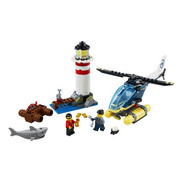 Blocos De Montar  Lego City Police Lighthouse Capture 189 Peças  Em  Caixa