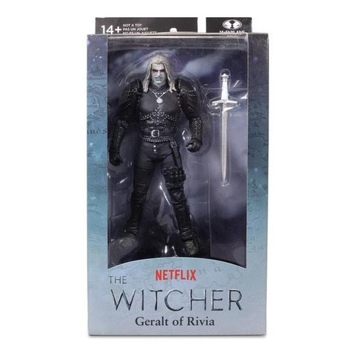 Geralt Of Rivia Witcher Mode Netflix Temporada 2  Mcfarlane