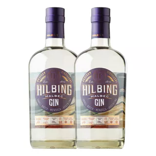 Hilbing Malbec Gin Artesanal Handcrafted Cocktails X2 Un