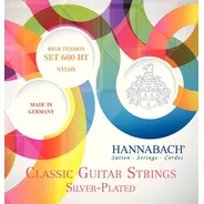 Encordado Hannabach 600ht Silver Plated High G Clasica