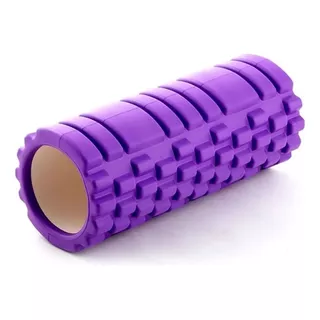 Rolo Rodillo Pilates Yoga Masajeador Sensitivo 33cm Randers Color Violeta