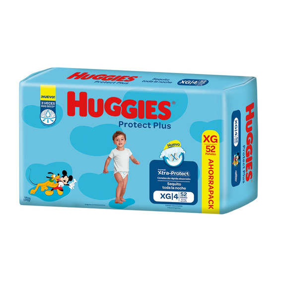 Pañales Huggies Protect Plus  XG