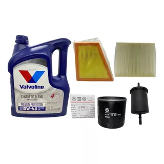 Kit Filtros + Aceite 10w40 Vw Fox Suran Gol Trend Voyage